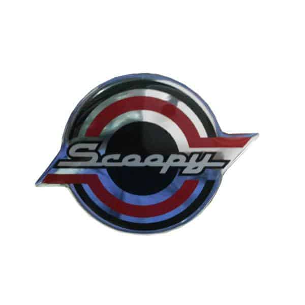 Emblem Scoopy Merah