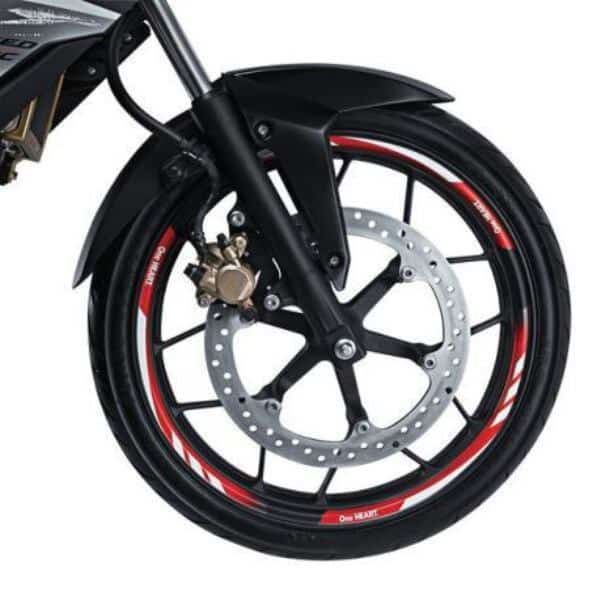 Stiker Velg Merah (Wheel Rim Sticker) Honda Sport Velg Ring 17