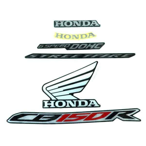 Sticker Body Kiri Hitam Merah ZAL – New CB150R StreetFire K15G