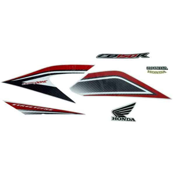 Sticker Body Kiri Putih Merah – New CB150R StreetFire K15G