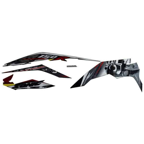 Sticker Body Kiri Hitam – Sonic 150R