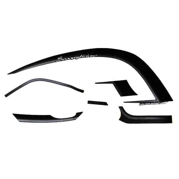 Sticker Body Kanan Coklat Silver – Scoopy eSP K93