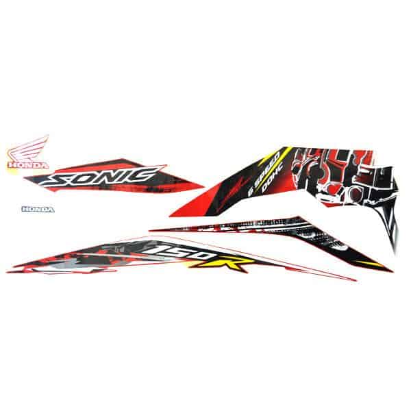 Sticker Body Kiri Red – Sonic