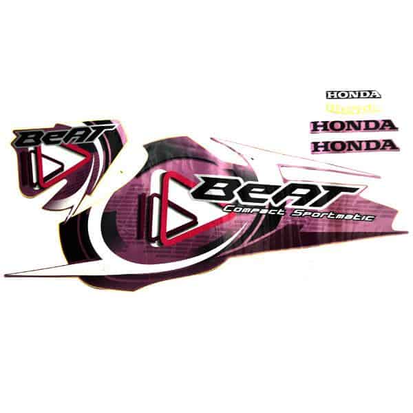 Sticker Body Kiri Pink – BeAT Karburator