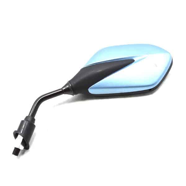 Spion Kiri Biru Muda  (Mirror Left Back) – Vario 110 Karbu
