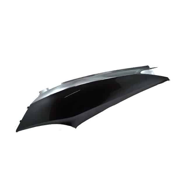 Cover Body Kiri Hitam Metallic – Supra X 125 Helm In