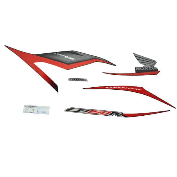 Sticker Body Kanan (Stripe Set R) Black Type 1 – CB150 StreetFire K15M