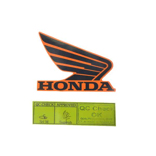 Stiker Wing Kanan 85mm Honda CBR 150R K45N