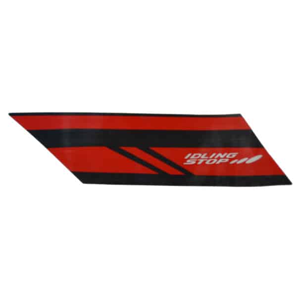 Sticker Body Kanan (Stripe B Right Body Cover Type 1) Red – Genio
