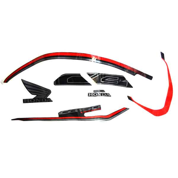 Stiker Body Set CW Kanan Black Honda CB 150 Verza