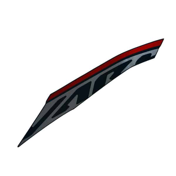 Stripe L FR Cover TYPE 1 Honda Vario 150 Black Red