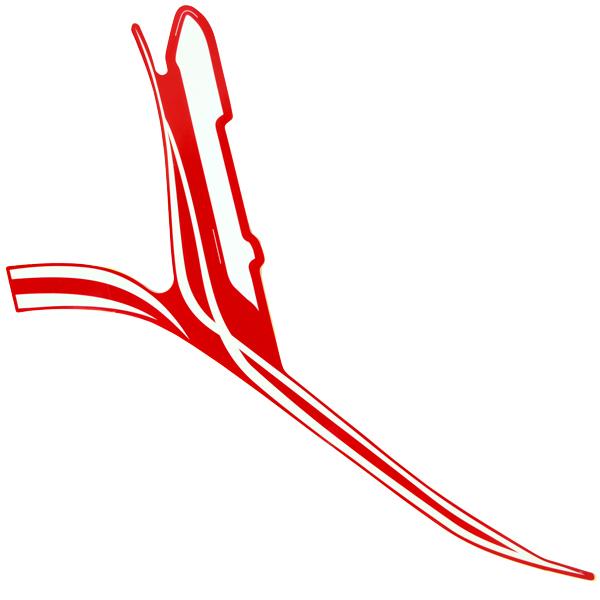 Stripe Left Front Top Cover Type 1 Honda Genio