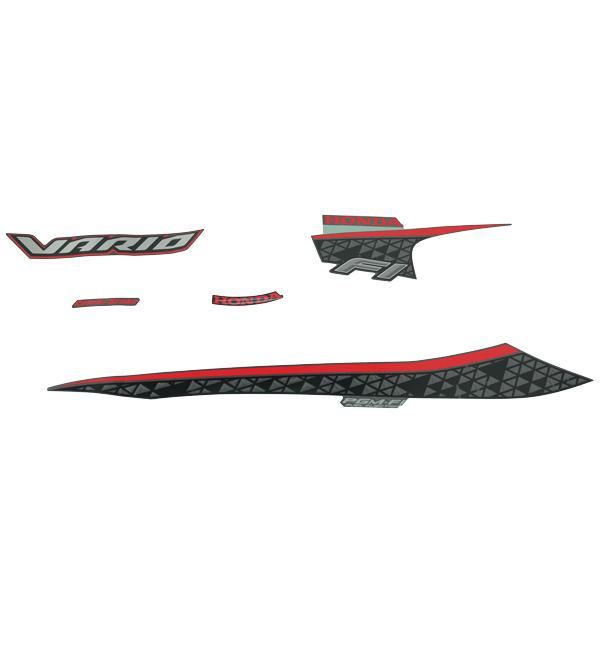 Sticker Body Set Kiri Grey Honda Vario 110 eSP