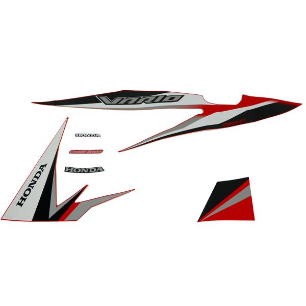 Sticker Body Set Kiri Merah Honda Vario 110 eSP
