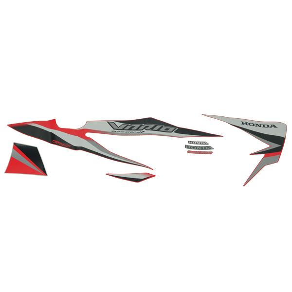 Sticker Body Set Kanan Merah Honda Vario 110 eSP