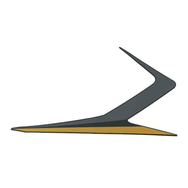 Sticker Body Atas Kanan Depan Type 1 Honda Vario 125 eSP K2V