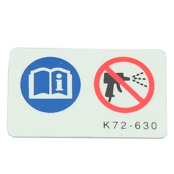 Label Informasi Filter Udara Honda Vario 125 eSP K2V