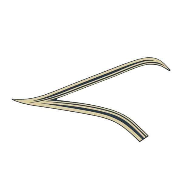 Sticker Body Depan Kanan Type 3 Honda Genio K0JN