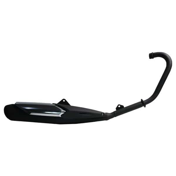 Knalpot Muffler Set Silver Honda Mega Pro FI