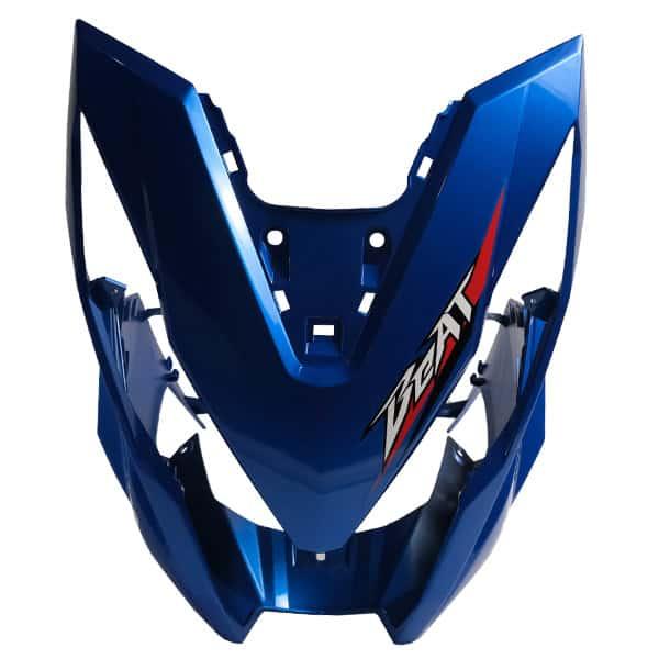 Cover Depan Set Biru Honda BeAT Sporty eSP K81