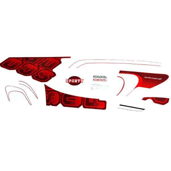 Sticker Body Kiri Merah Hitam – Scoopy eSP K93