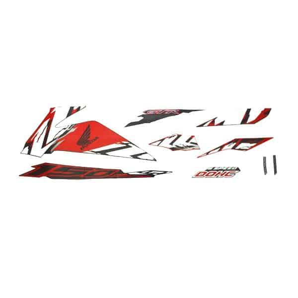 Sticker Body Kiri Black Red – Supra GTR 150