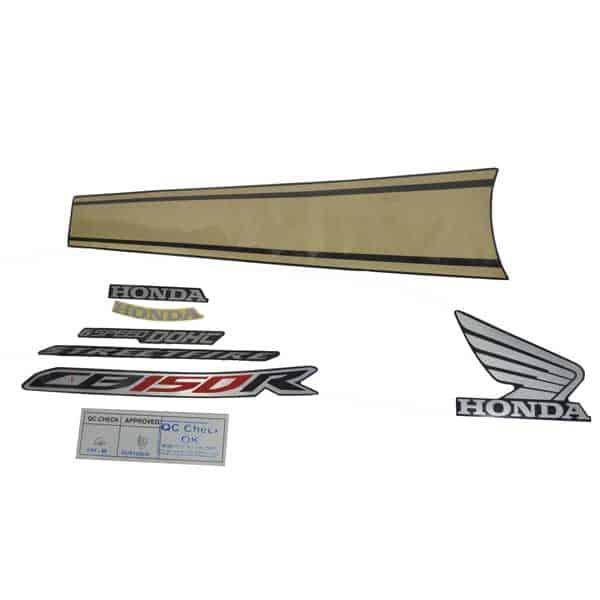 Sticker Body (Stripe Set) R Black – CB150 StreetFire K15G
