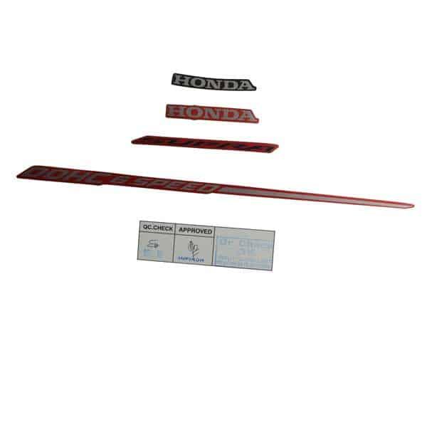 Sticker Body Kiri (Stripe Set L) Red – Supra GTR 150 K56F