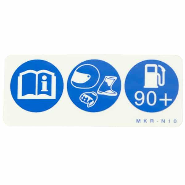 Label Fuel Drive Honda PCX 160 K1Z