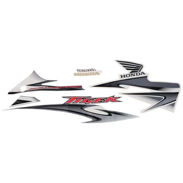 Sticker Body Kanan Putih Tiger Revolution C