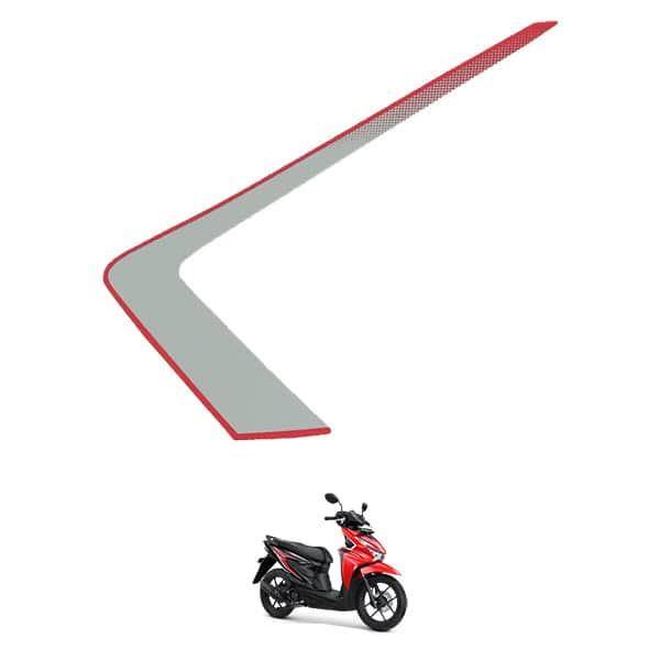Sticker Body Depan Atas Kiri Type 2 Honda BeAT K1AL