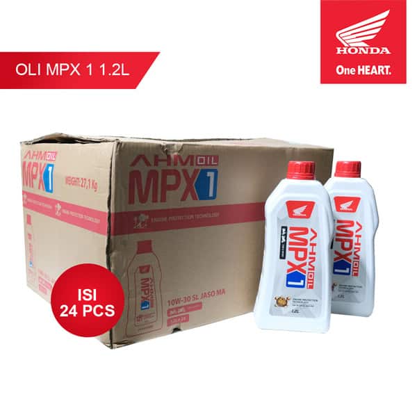 Oli Motor Honda MPX1 1.2 L (Paket Dus)
