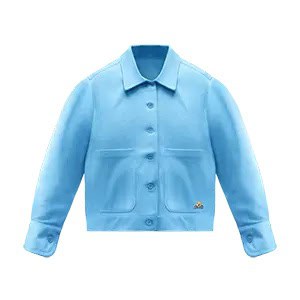 Baju Outer Women Pastel Blue (XL)