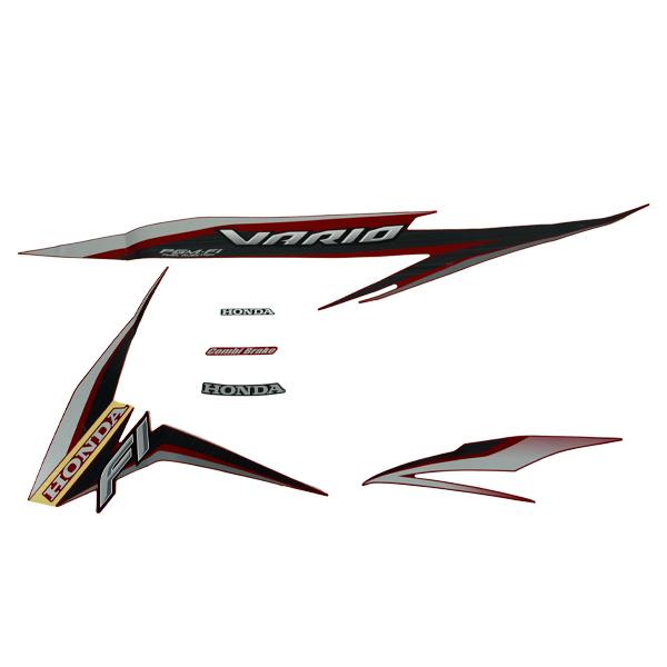 Sticker Body Set Kiri Merah Honda Vario 110 eSP