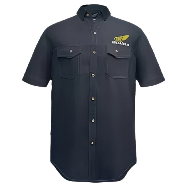 Kemeja Classic Denim Shirt Hitam (M)