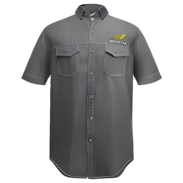 Kemeja Classic Denim Shirt Grey (S)