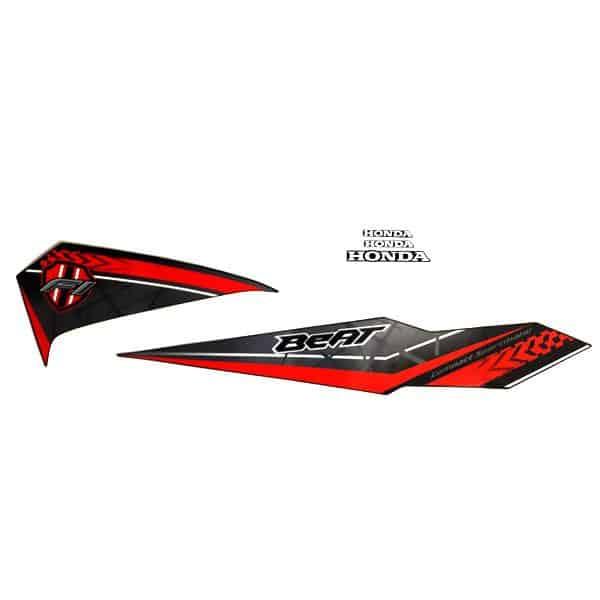 Sticker Body Kanan Hitam (Hard Rock Black) – BeAT eSP New (K81)