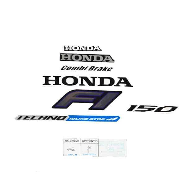 Sticker Body (Stripe Set R White) – New Vario 150 eSP K59