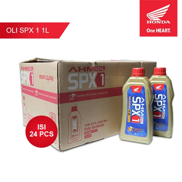 Oli Motor Honda SPX1 1 L (Paket Dus)