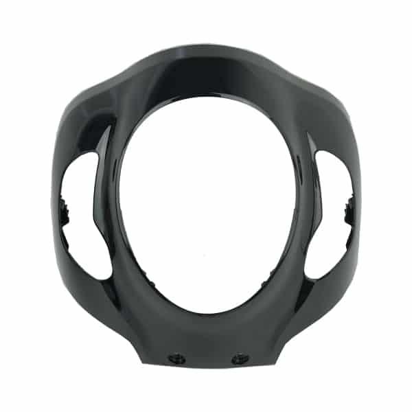 Cover Tameng Depan Hitam Metalic Honda Scoopy K2F