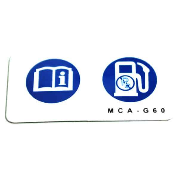 Label Fuel BeAT K1A &amp; Genio