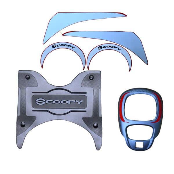 Paket Aksesoris All New Scoopy Sporty Red