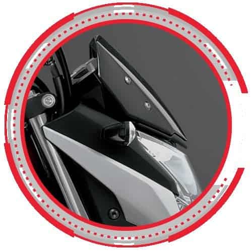 Visor Set – New CB150R Streetfire