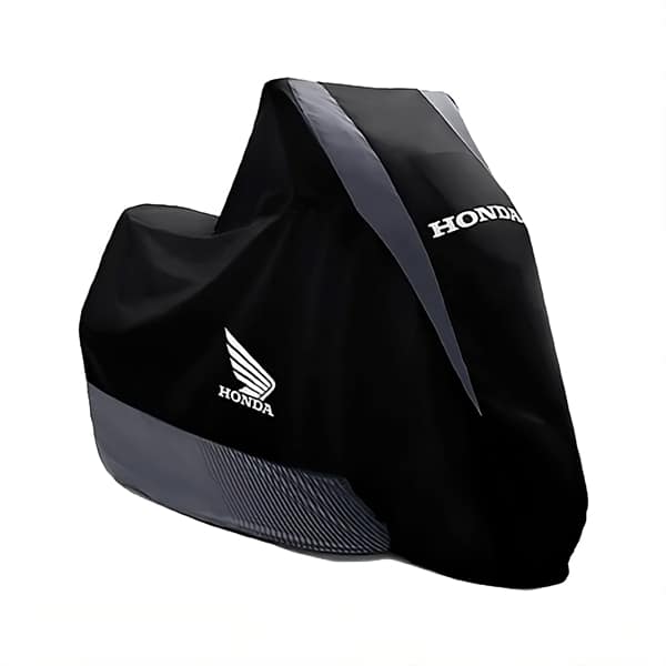 Mantel Sepeda Motor, Motorcycle Cover Black (L)