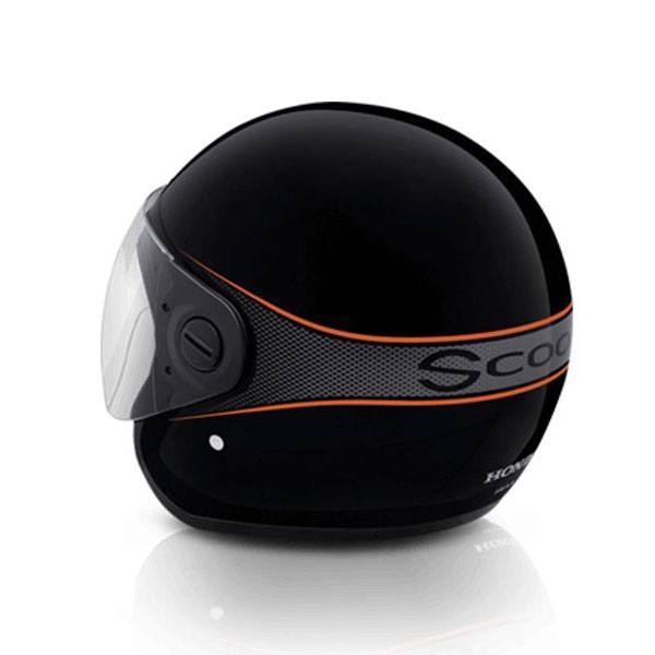 Helm Scoopy Retro Black