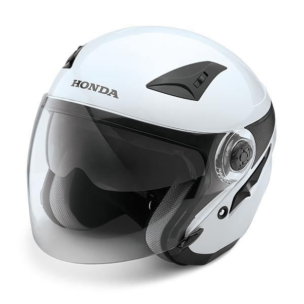 Helm Honda Luxury White (M)