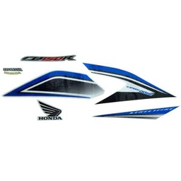 [871X0K15920ZCR] Sticker Body Kanan Putih Biru – New CB150R StreetFire K15G