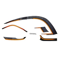 [871X0K93N00ZAR] Sticker Body Kanan Hitam Silver – Scoopy eSP K93