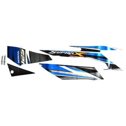 [871X0KYL670ZBR] Sticker Body Kanan Black Blue 01 – Supra X 125