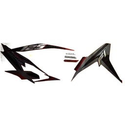 [871X0KZRB00ZAR] Sticker Body Kanan Hitam – Vario 125 Techno Non ISS